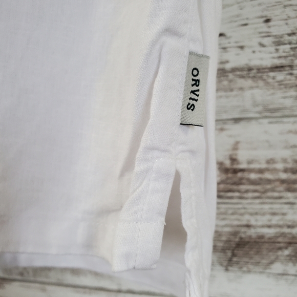 Orvis Linen Blend Shirt - Picture 4 of 11